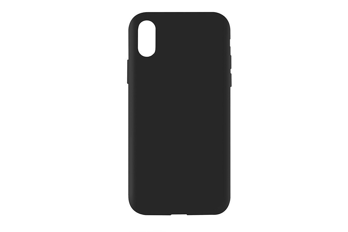 

Накладка силикон для iPhone XS Max Black, Черный, Накладка iPhone XS Max