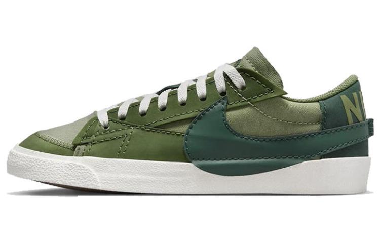 

Кеды унисекс Nike Blazer Low Jumbo зеленые 46 EU, Зеленый, Blazer Low Jumbo