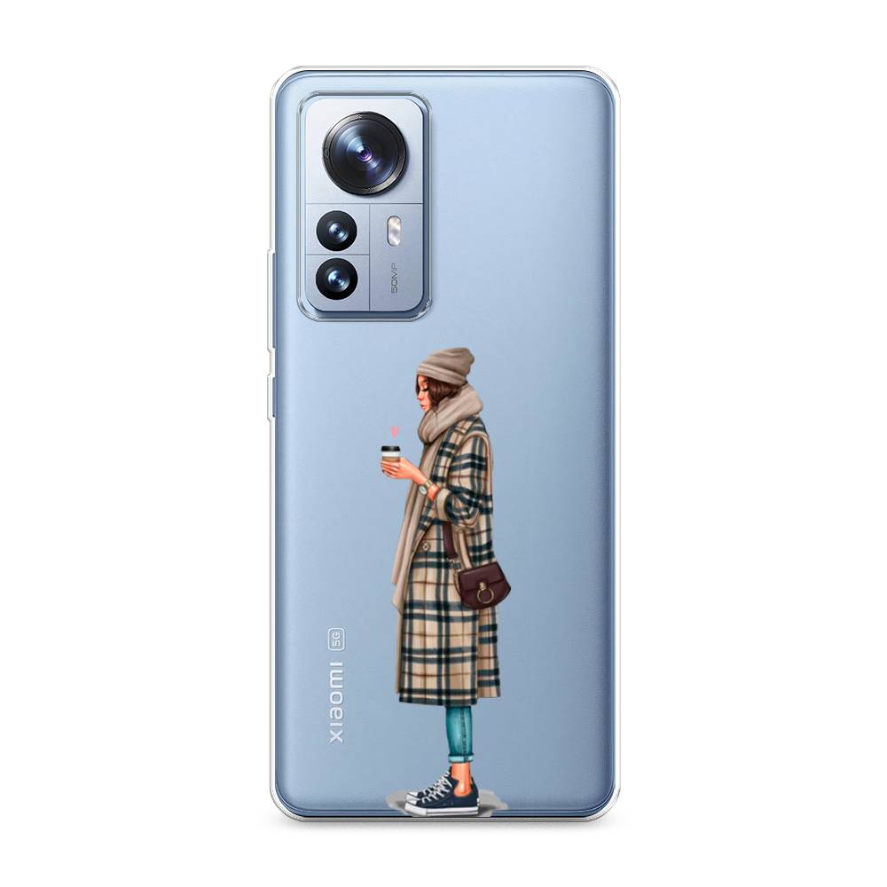 

Чехол на Xiaomi 12 Pro "Утренний кофе", Коричневый;бежевый, 314450-6
