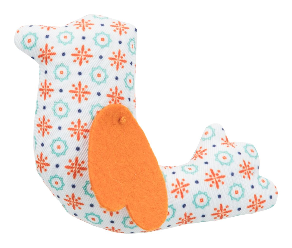 

Игрушка для кошки Trixie Птичка, с кошачьей мятой, ткань, 10 см, Игрушка для кошки Птичка
