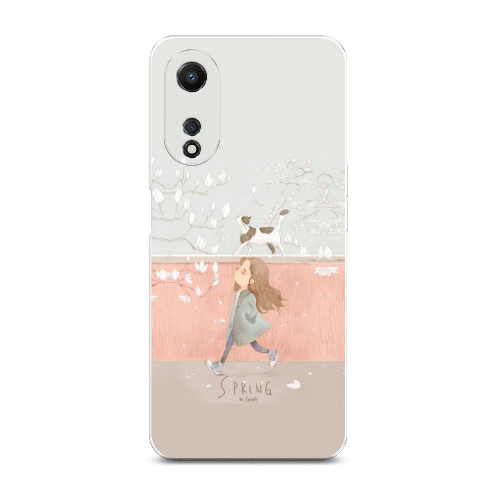 

Чехол Awog на Oppo A58 5G "Девочка-весна", 2512450-7