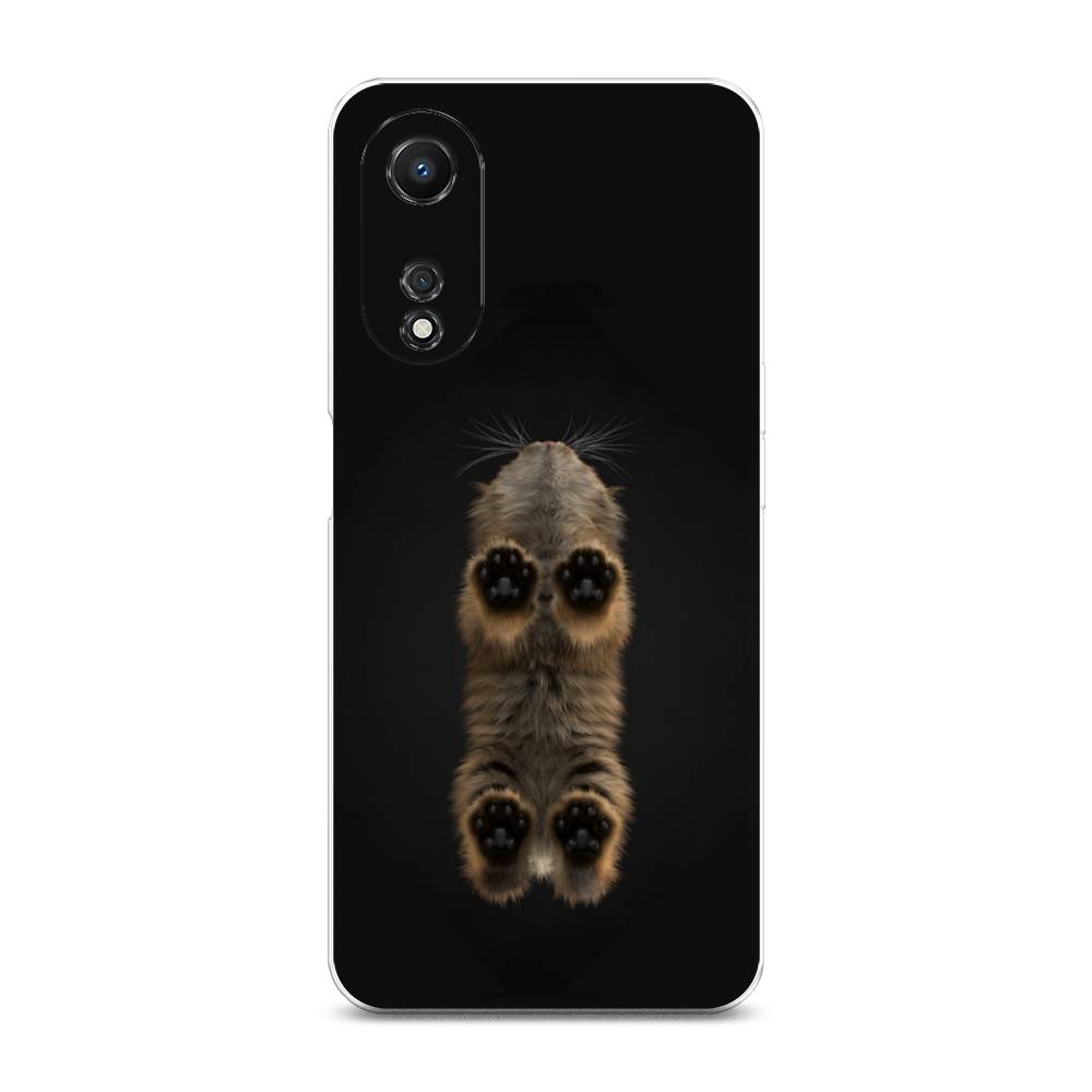 

Чехол Awog на Oppo A58 5G "Кошачьи лапки", Черный, 2512450-1