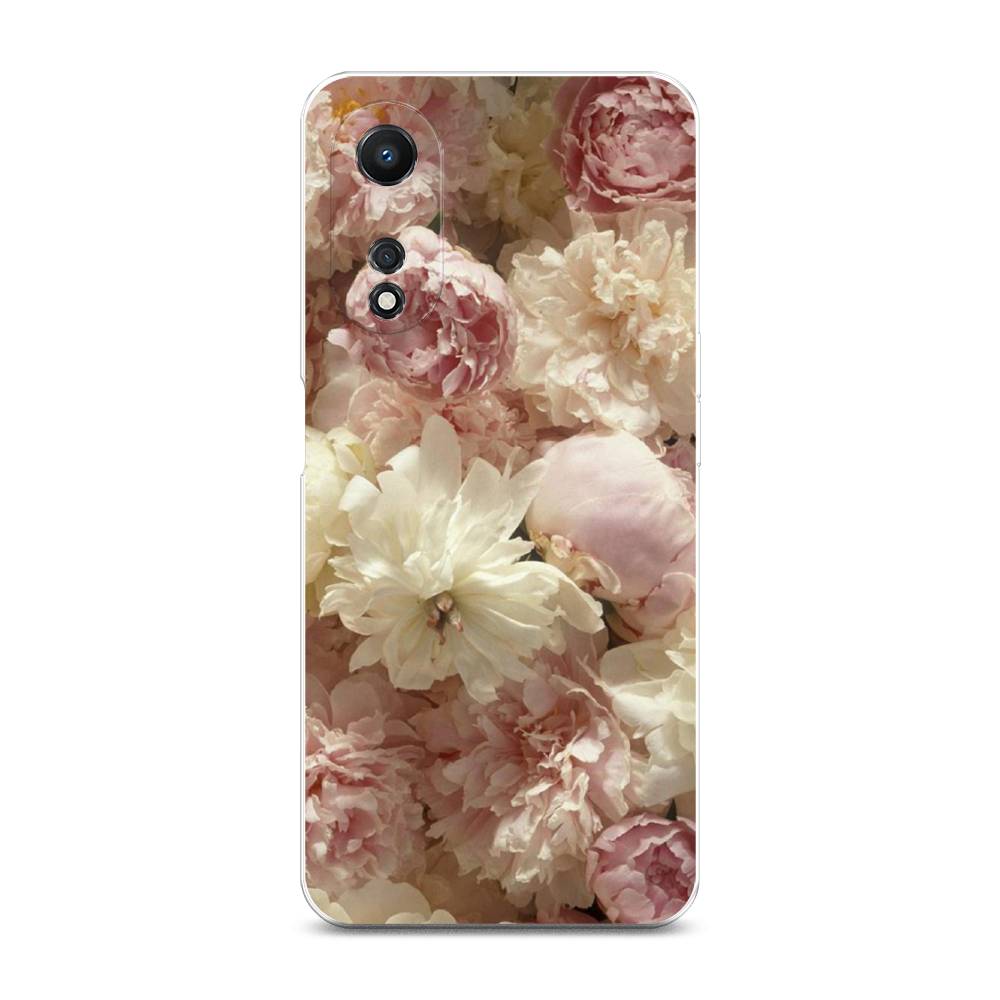

Чехол Awog на Oppo A58 5G "Пионы светлые", Бежевый;коричневый, 2512450-8