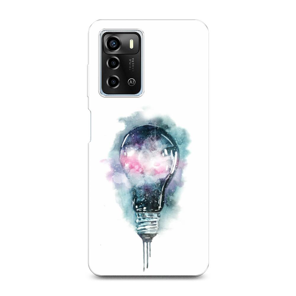 

Чехол для ZTE Blade A72/V40 Vita "Волшебная лампа", Белый;серый, 135450-4