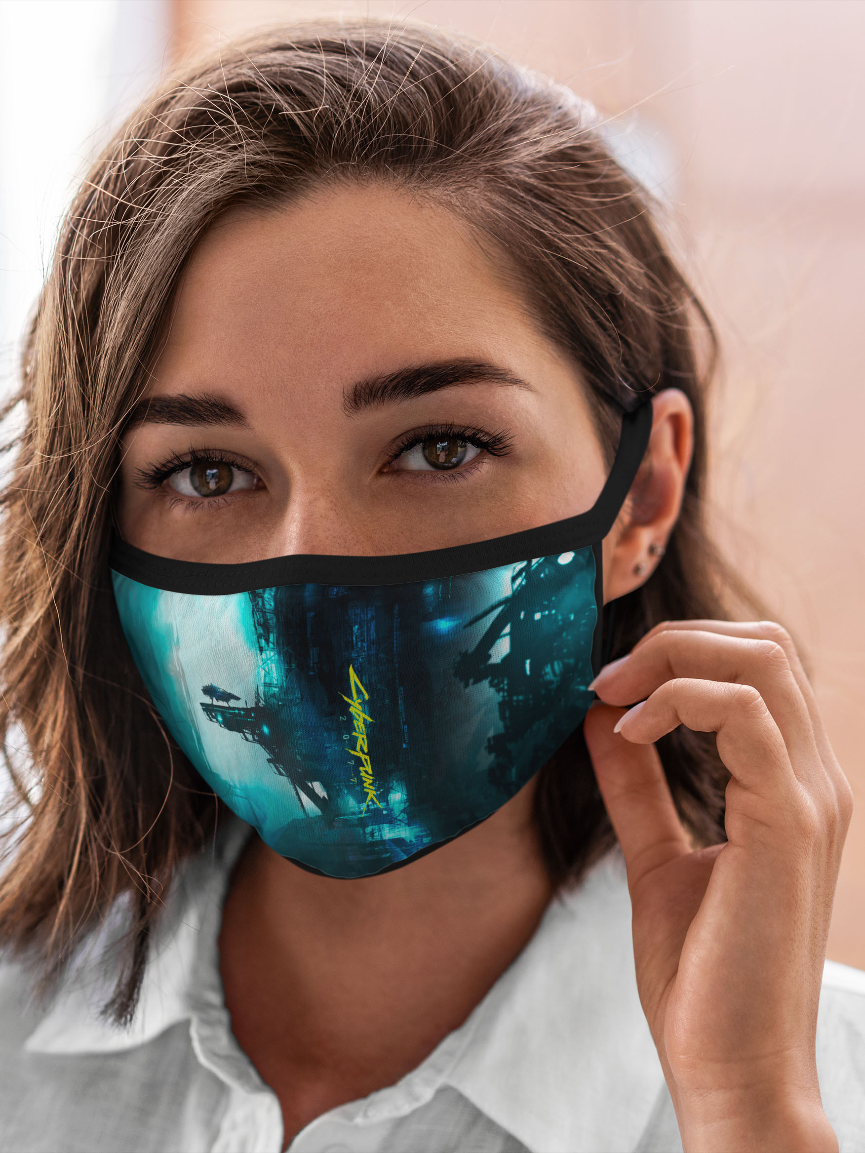 

Многоразовая маска унисекс Burnettie Cyberpunk 2077, Разноцветный, Cyberpunk 2077