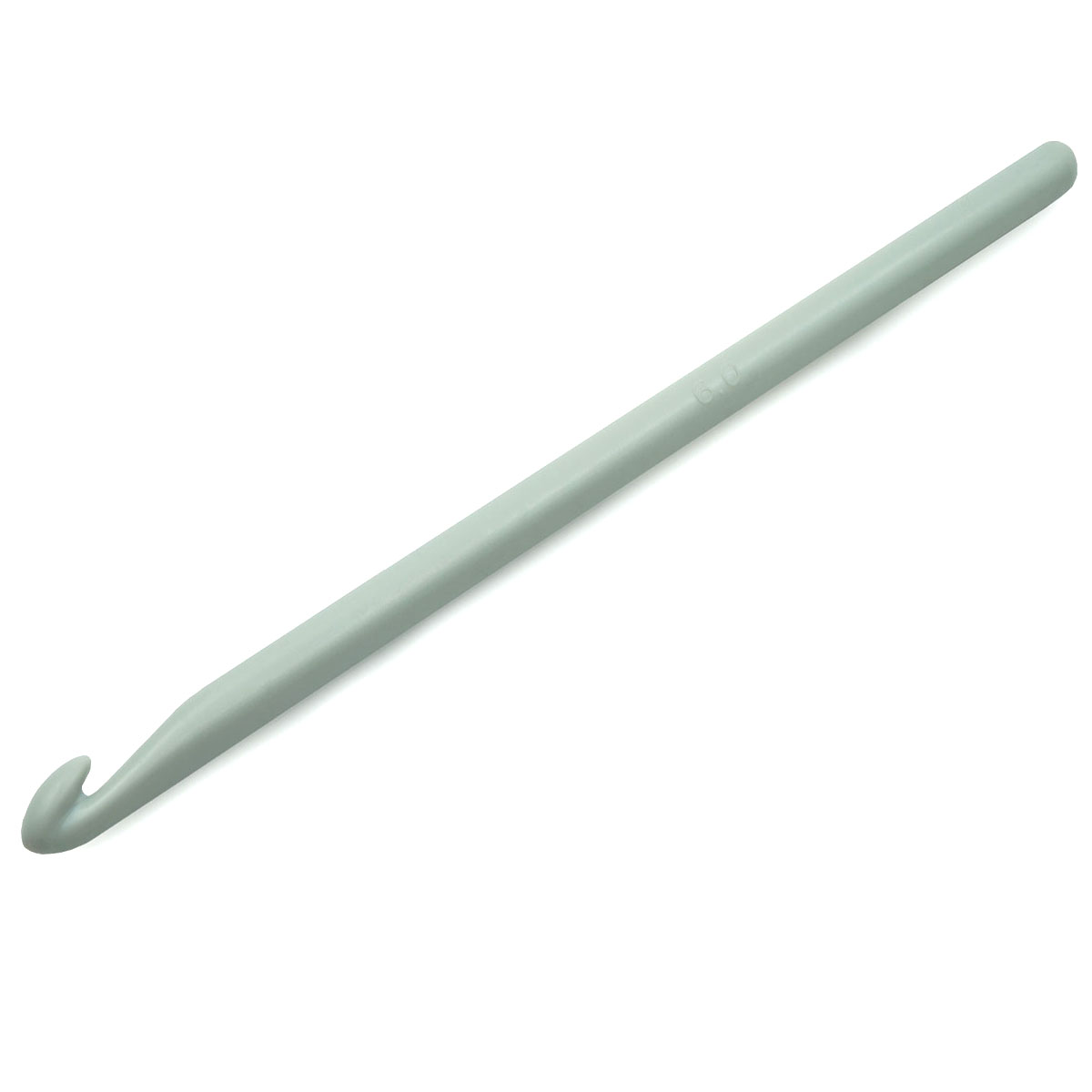 

Крючок для вязания, пластик, 6 мм x 14 см, Prym218499, Серый