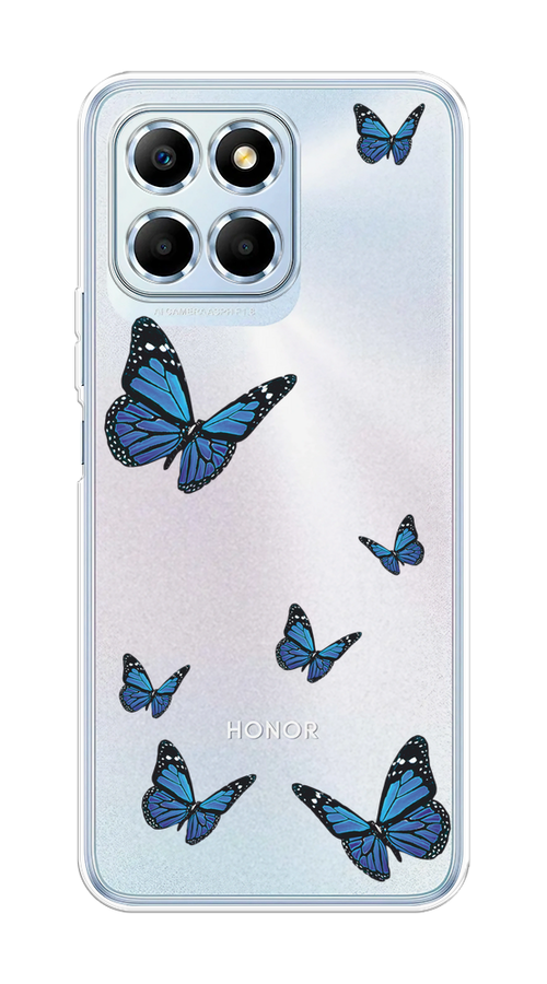 

Чехол на Huawei Honor X6/X6s "Blue butterflies", Синий;черный, 6109550-1