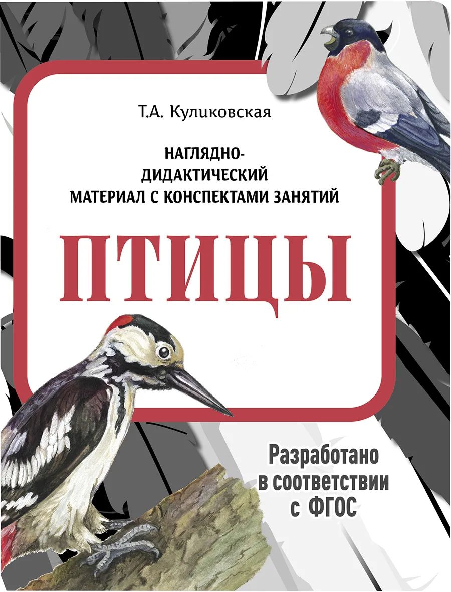 

Наглядно-дидактический материал с конспектами занятий. Птицы., Наглядно-дидактический материал в папках ФГОС