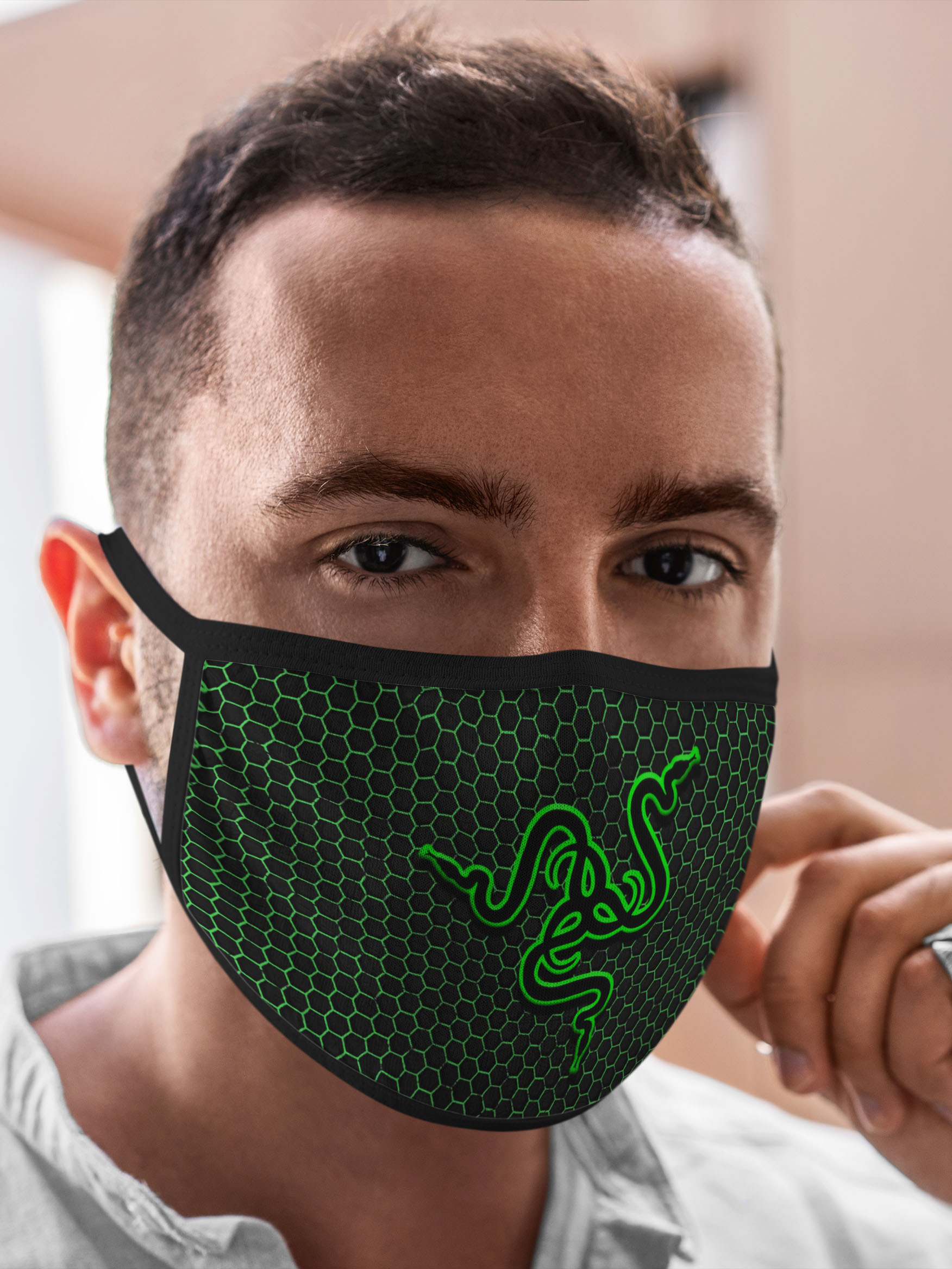 

Многоразовая маска унисекс Burnettie Разные Игры Razer, Разноцветный, Разные Игры Razer