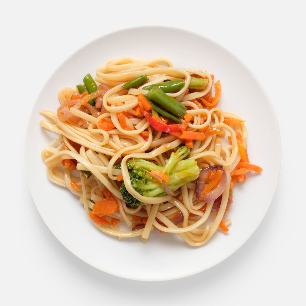 

Лапша удон Кухня на районе с овощами, 230 г