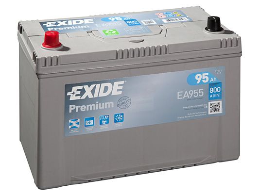 

Аккумуляторная батарея 95Ah EXIDE PREMIUM CARBON BOOST 12V 95AH 800A ETN 1(L+) Korean B1 3