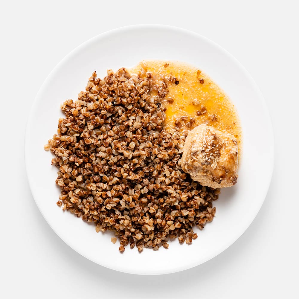 

Греча Бобров и Ко с курицей, 200 г