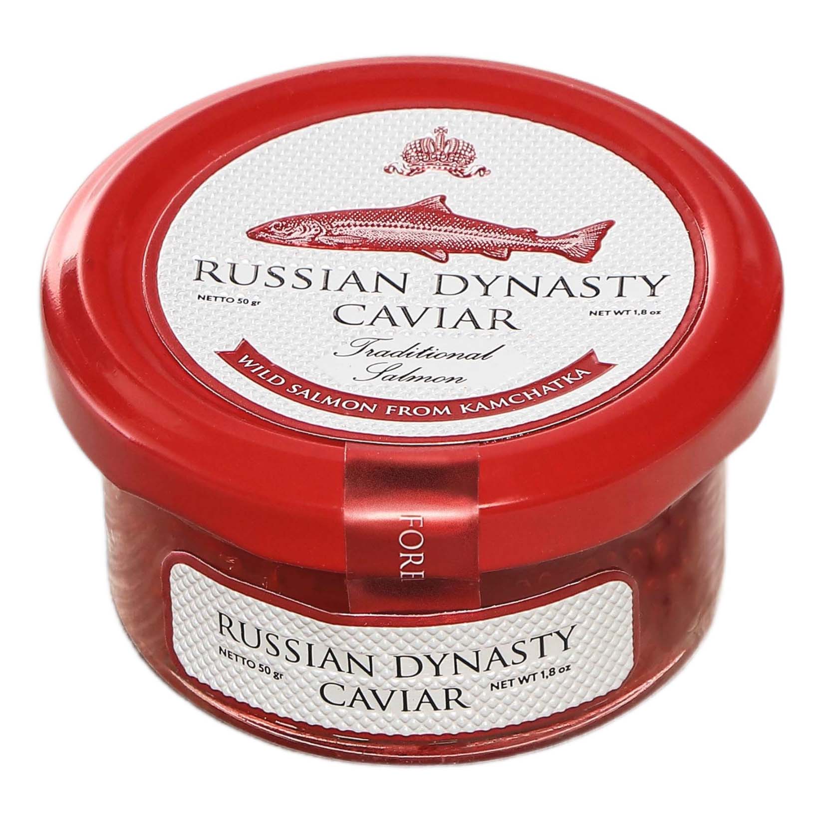 Икра форели красная Russian Dynasty Caviar Traditional Salmon 50 г