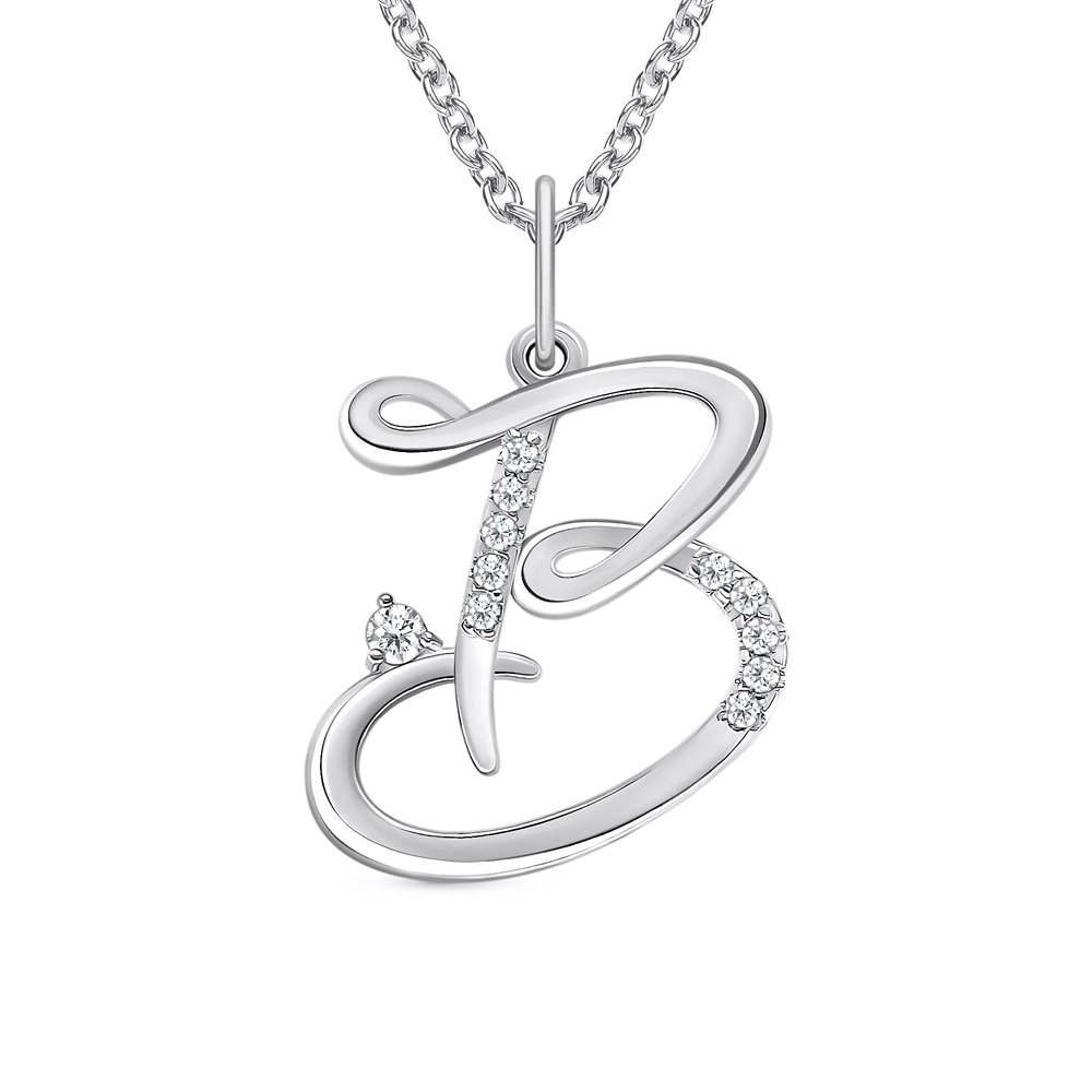 

Подвеска из серебра 585Gold 903003214, фианит, 903003214