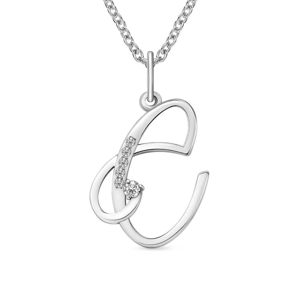 

Подвеска из серебра 585Gold 903003213, фианит, 903003213