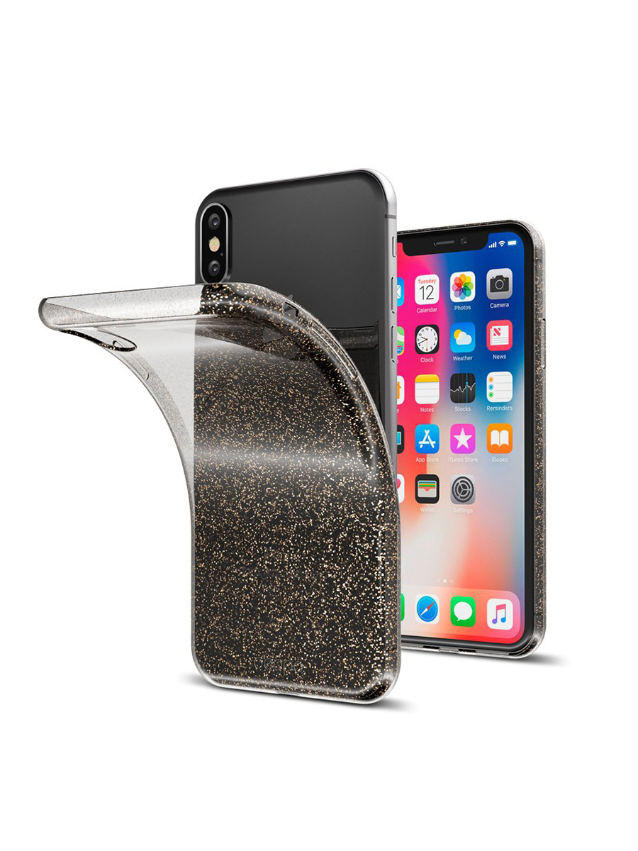 

Накладка силикон для iPhone XR Chic Case Black, Черный, Apple iPhone XR
