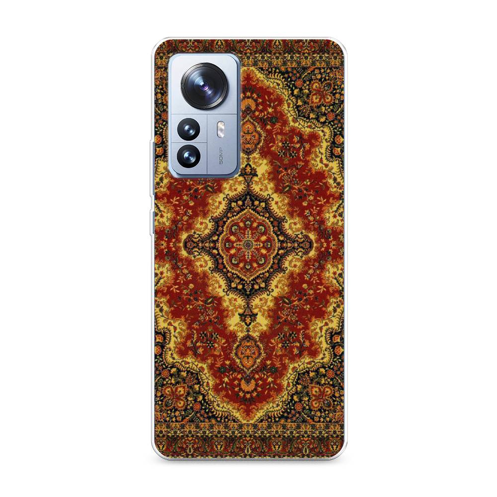 

Чехол на Xiaomi 12 Pro "Ковер", Коричневый;золотистый;красный, 314450-3