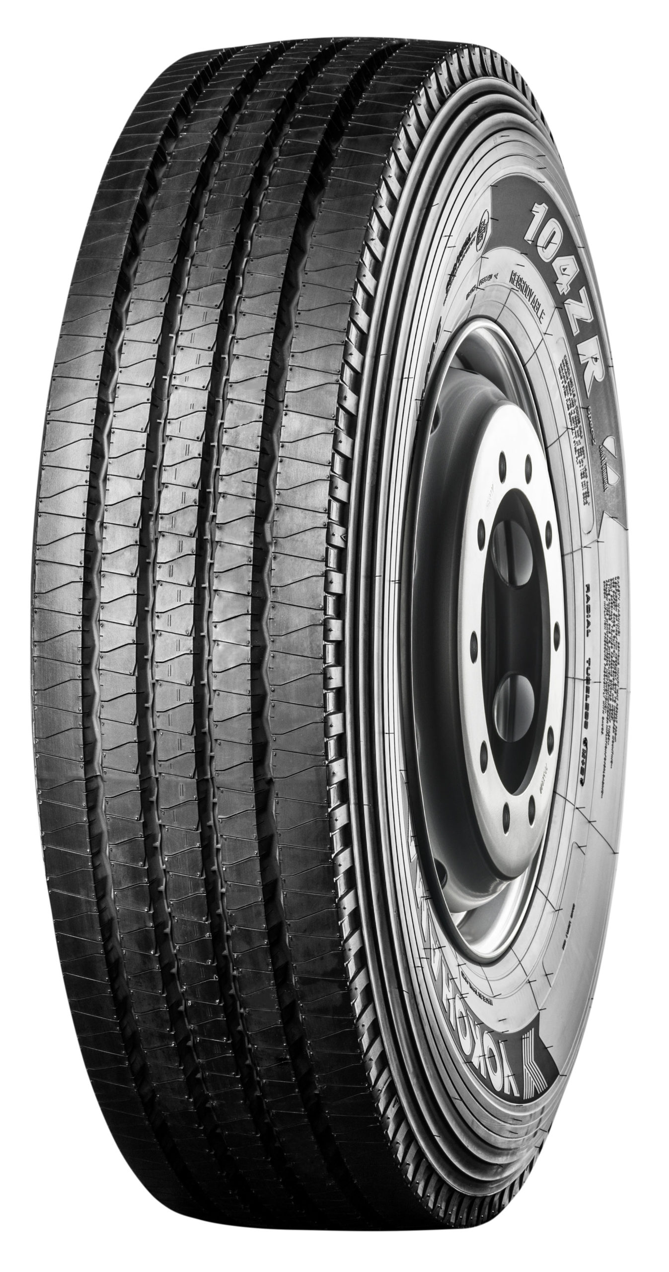 

Шины R19.5 265/70 Yokohama 104ZR 140/138M TL, 104ZR