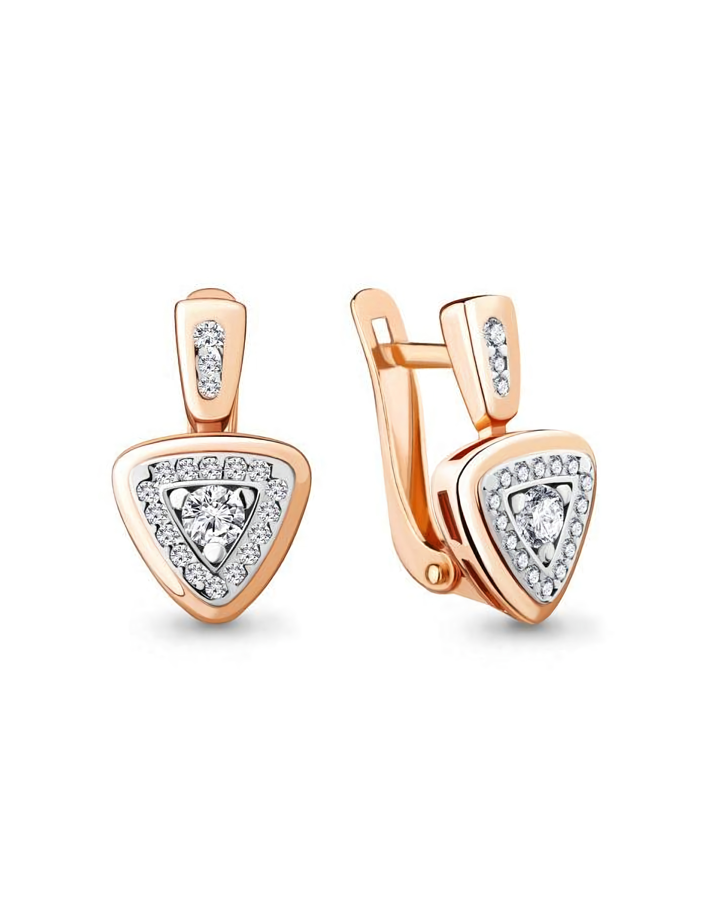 

Серьги из серебра TEO MAORI 846923А.6, фианит, 846923А.6