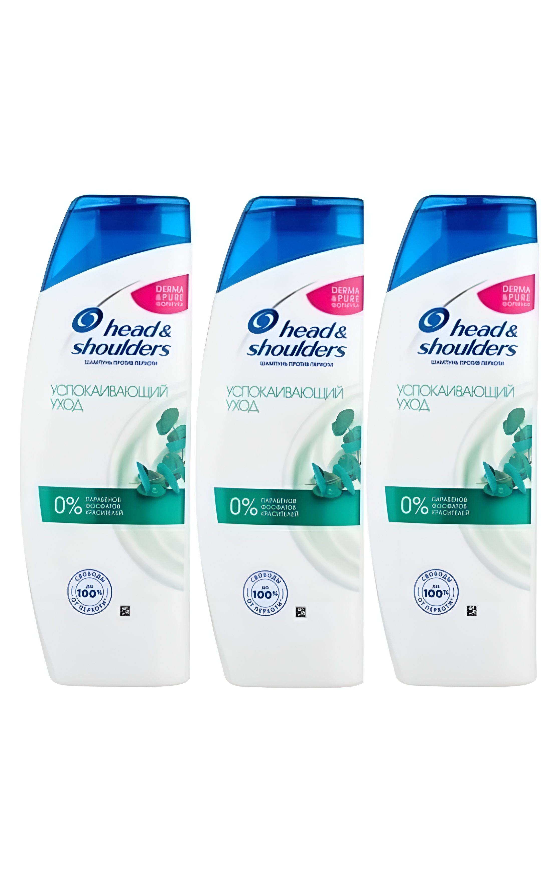 Шампунь и бальзам-ополаскиватель Head & Shoulders 2в1 Успокаивающий уход 400 мл 3 шт