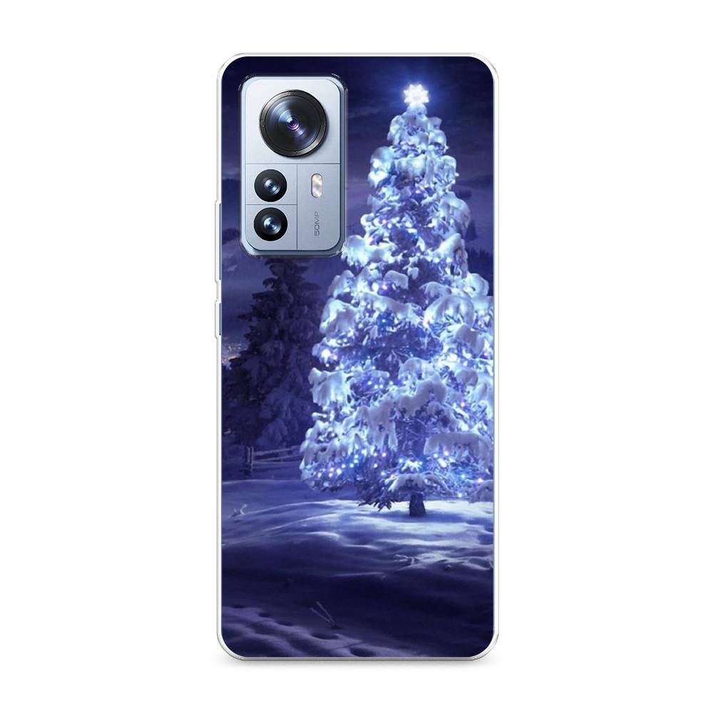 

Чехол на Xiaomi 12 Pro "Зима 4", Синий;черный;белый, 314450-2