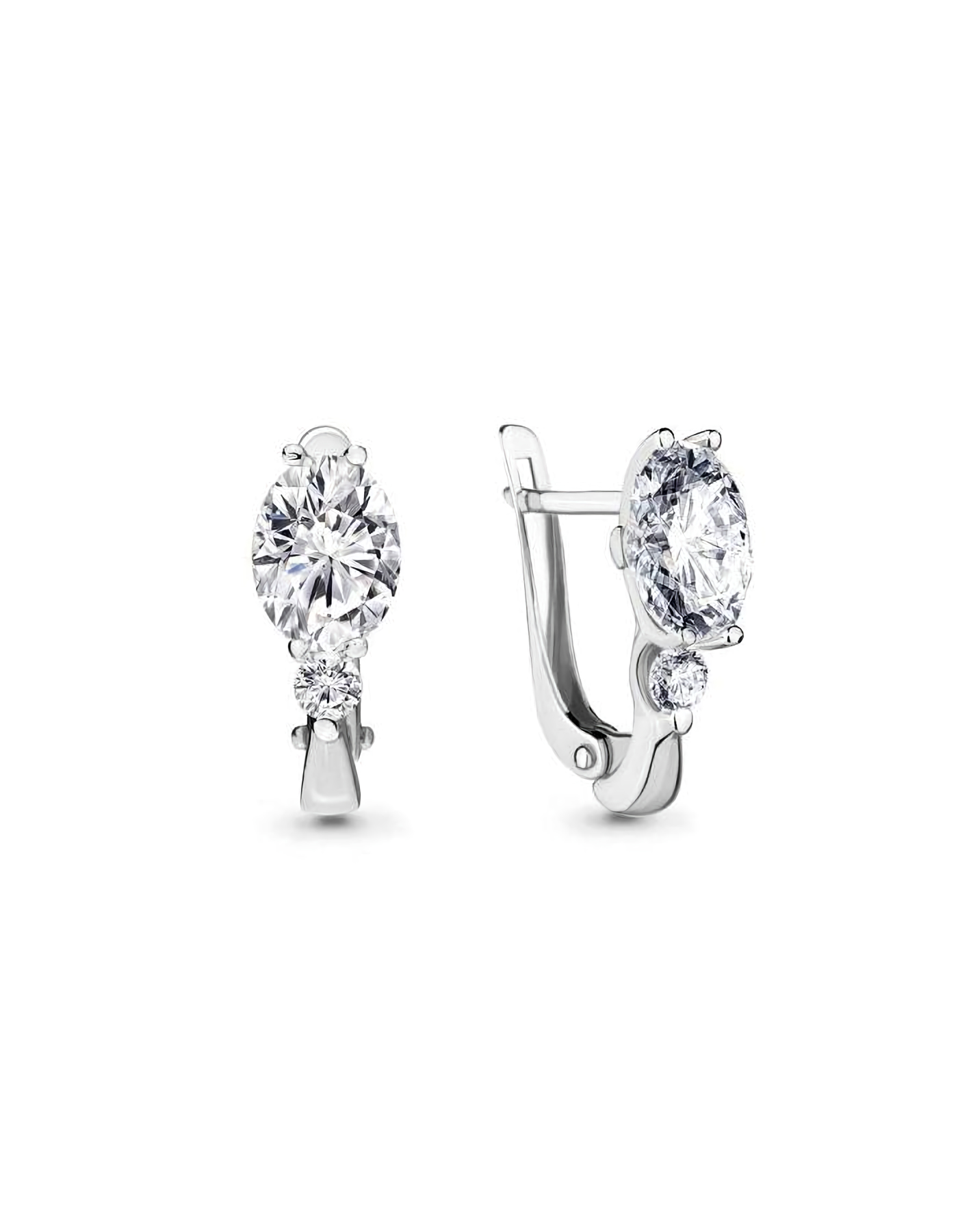 

Серьги из серебра TEO MAORI 846732.5, фианит, 846732.5