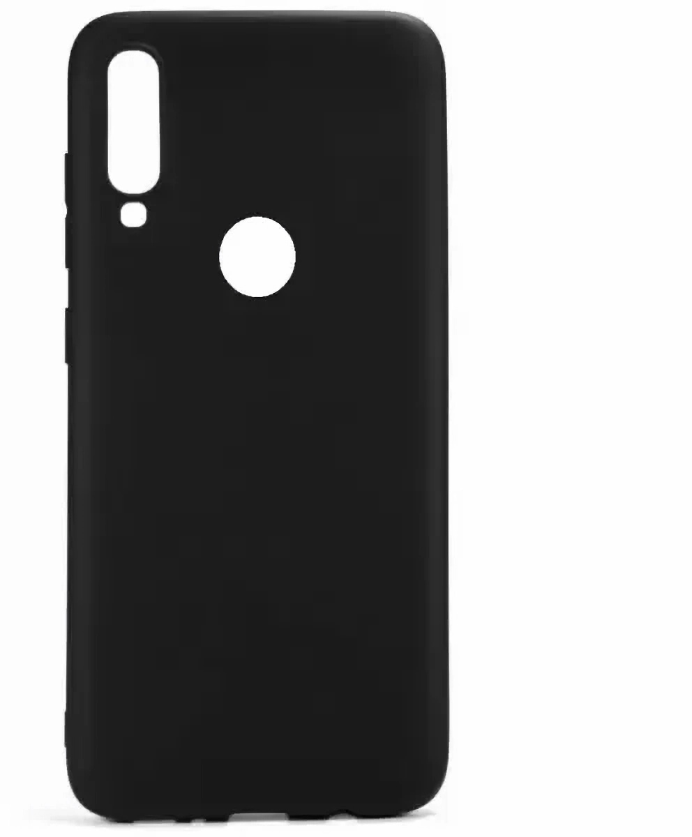 Накладка силикон для Samsung Silicone Cover A105 Galaxy A10 Black