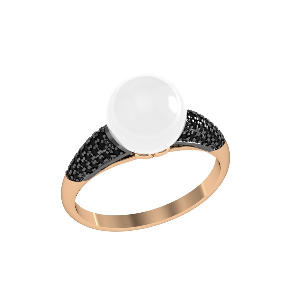 

Кольцо из серебра с жемчугом р.18,5 ПРИВОЛЖСКИЙ ЮВЕЛИР 209236-SH73ZM07, 209236-SH73ZM07