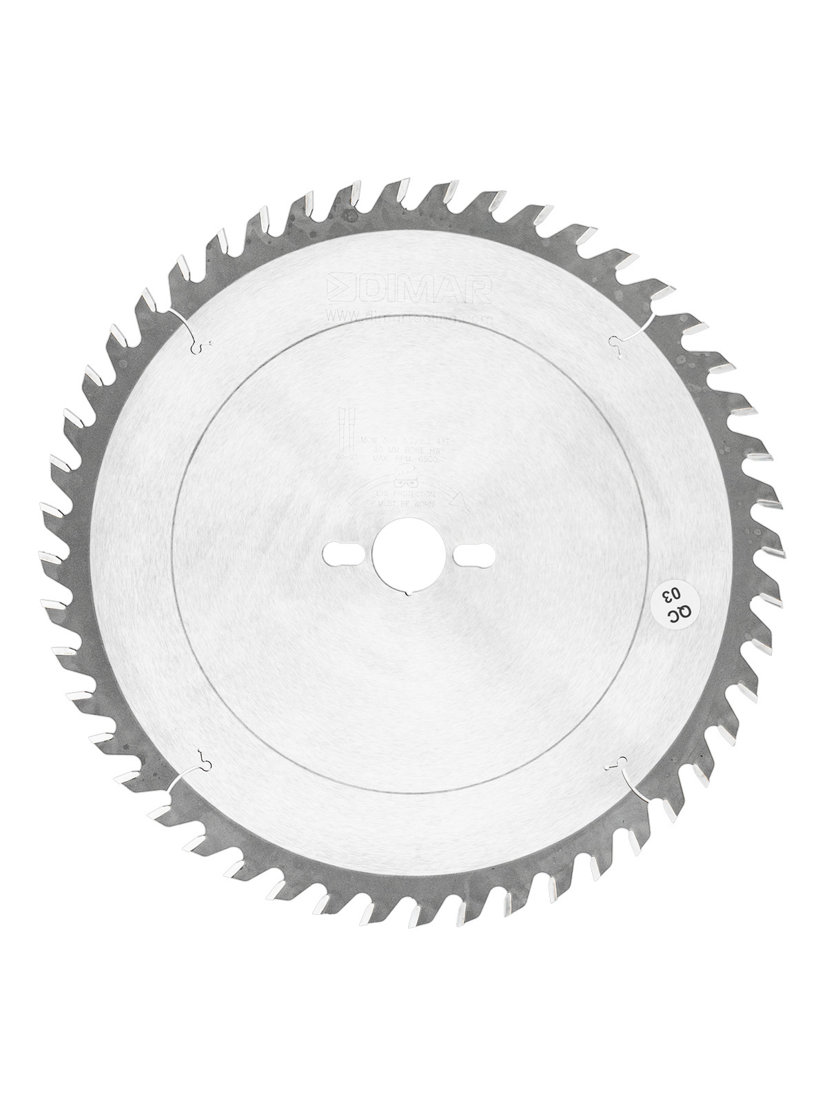 фото Пила dimar (димар) spline 90102796 универсальный рез d300x30x3,2 z48