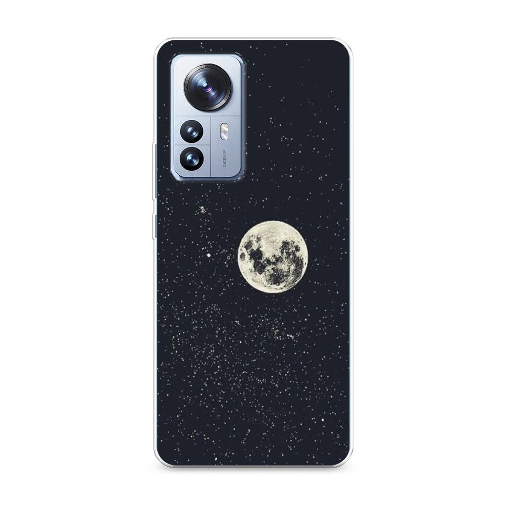 

Чехол на Xiaomi 12 Pro "Полнолуние", Красный, 314450-2