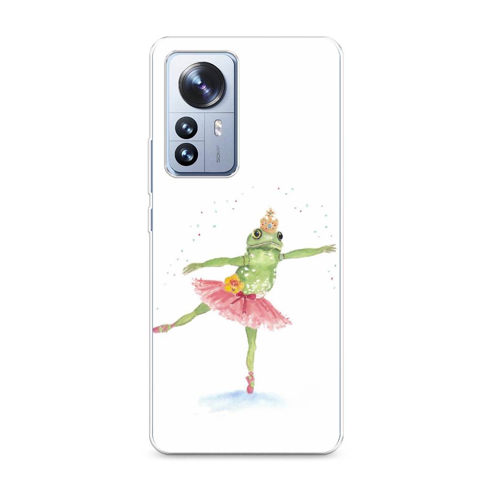 

Чехол на Xiaomi 12 Pro "Лягушка-балерина", Зеленый, 314450-4