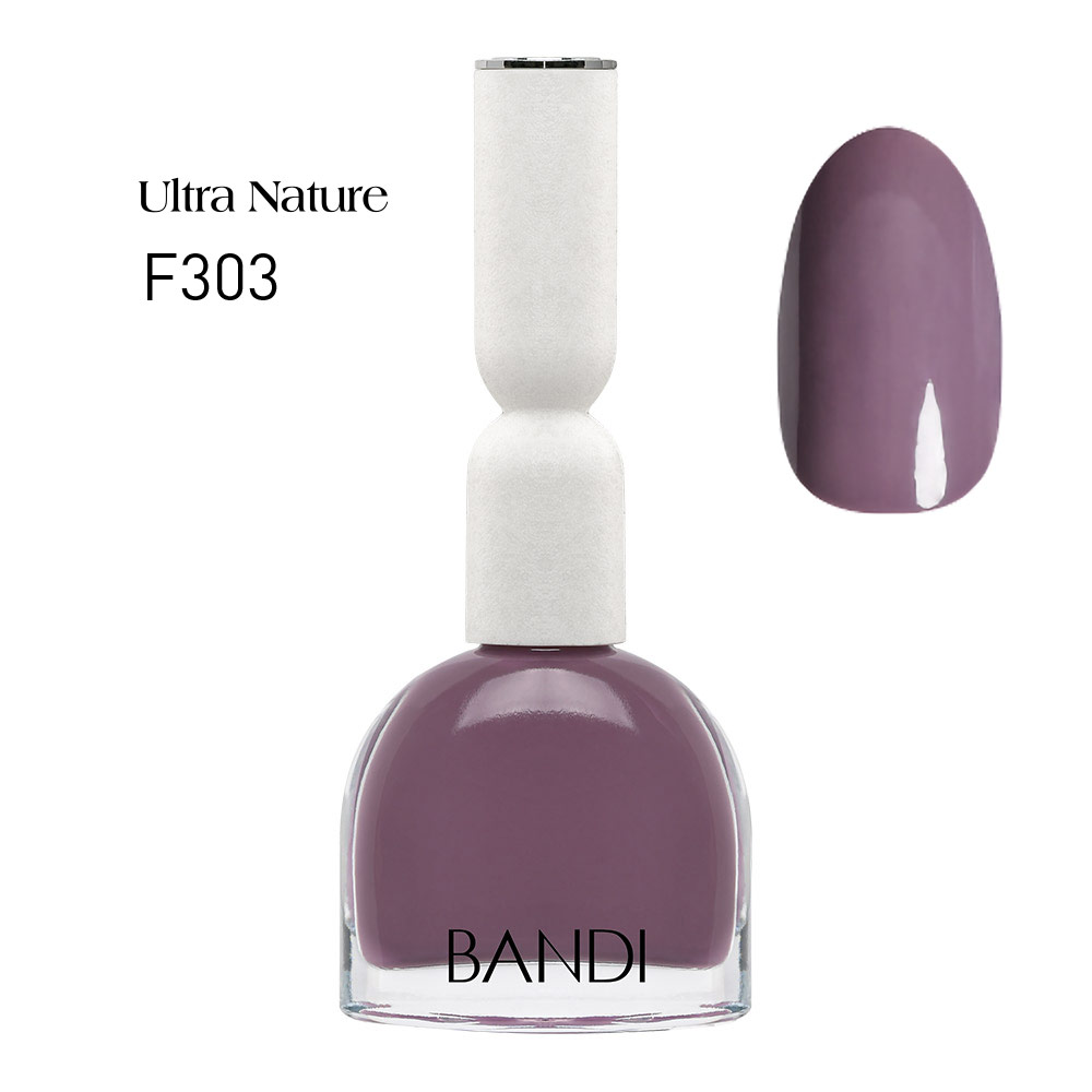 Лак для ногтей BANDI Ultra Nature Ash Purple F303s 10 мл