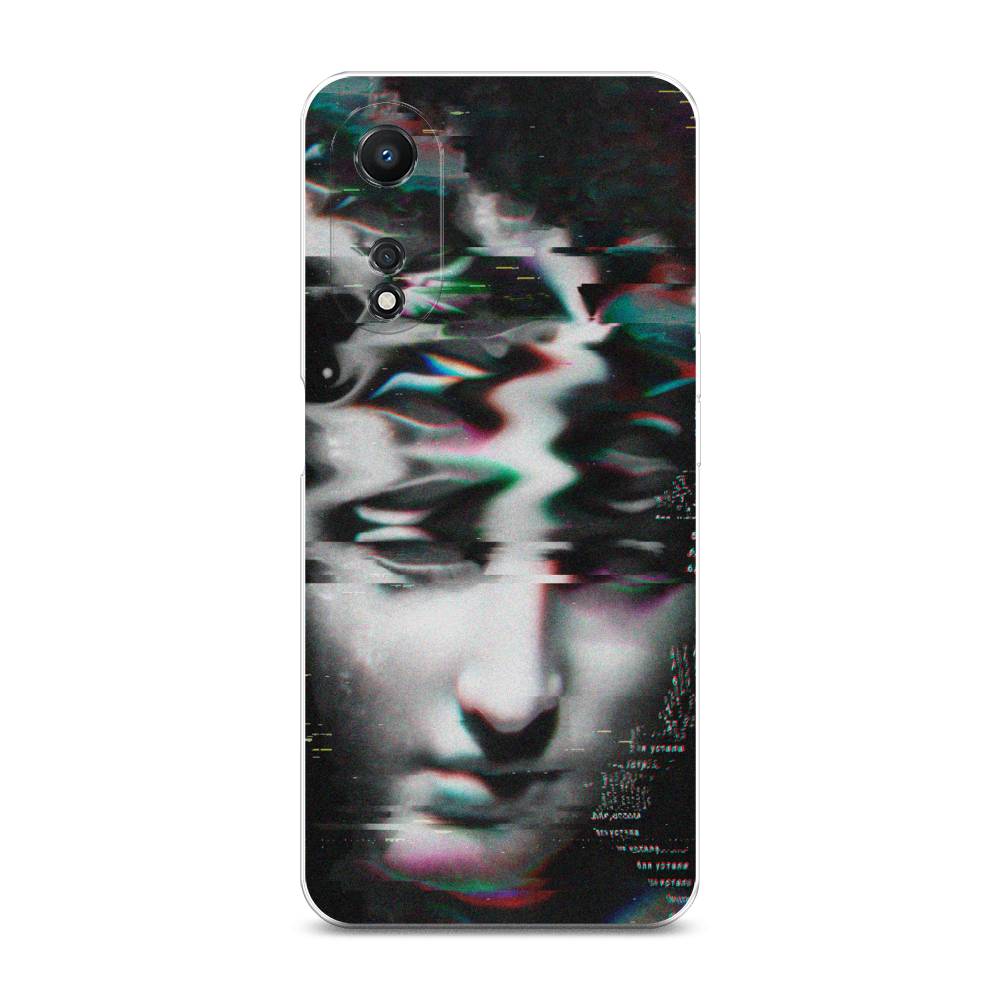 

Чехол Awog на Oppo A58 5G "Glitch Art", Серый, 2512450-9