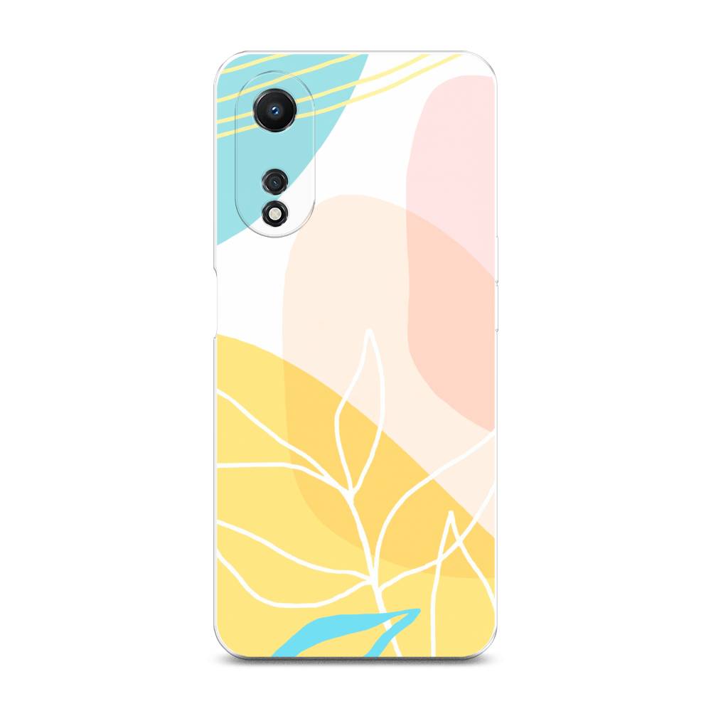 

Чехол Awog на Oppo A58 5G "Летнее настроение", Желтый;голубой;розовый, 2512450-10