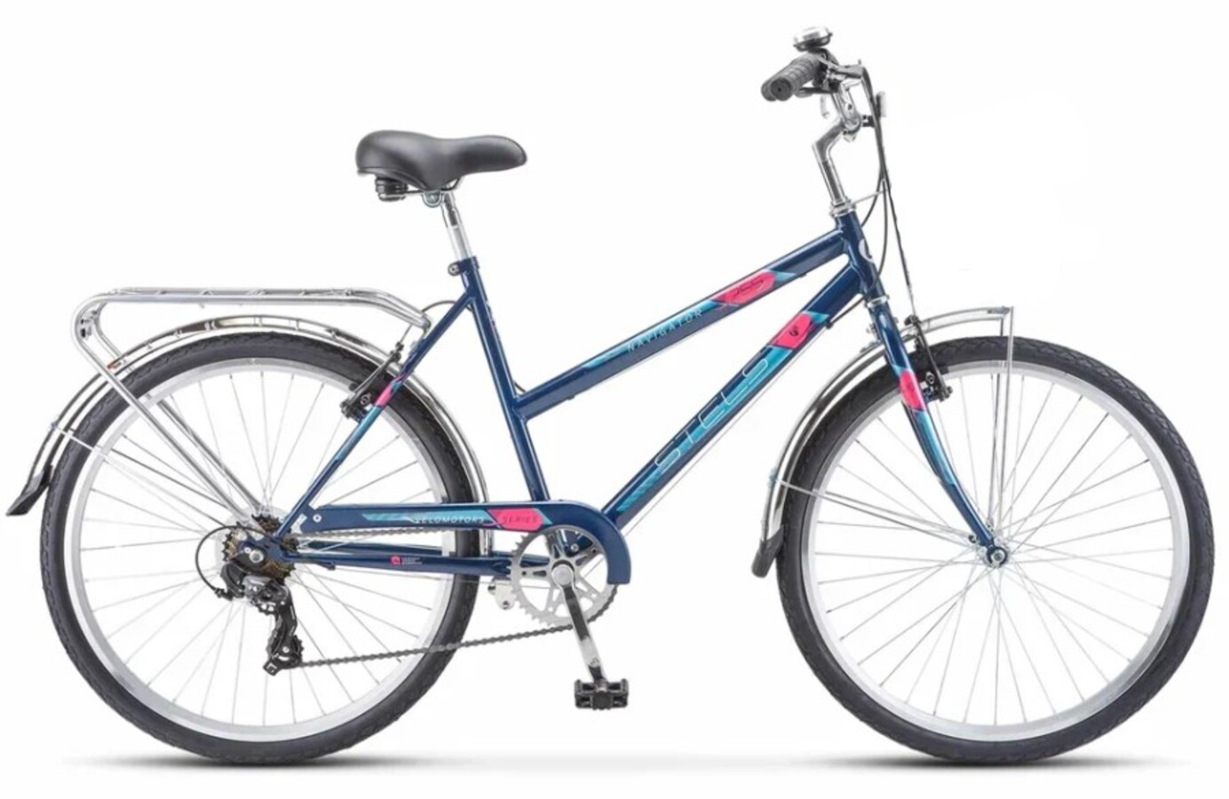 Велосипед дорожный Stels Navigator 26 255 V Z010 рама 19 морская волна 1464800₽