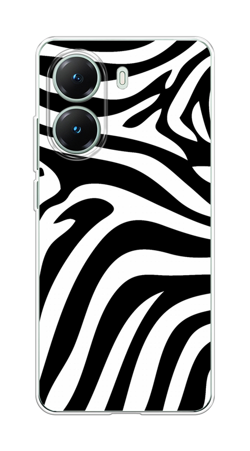 

Чехол на Poco X7 Pro "Полоски зебры", Черный;белый;бежевый, 324050-1