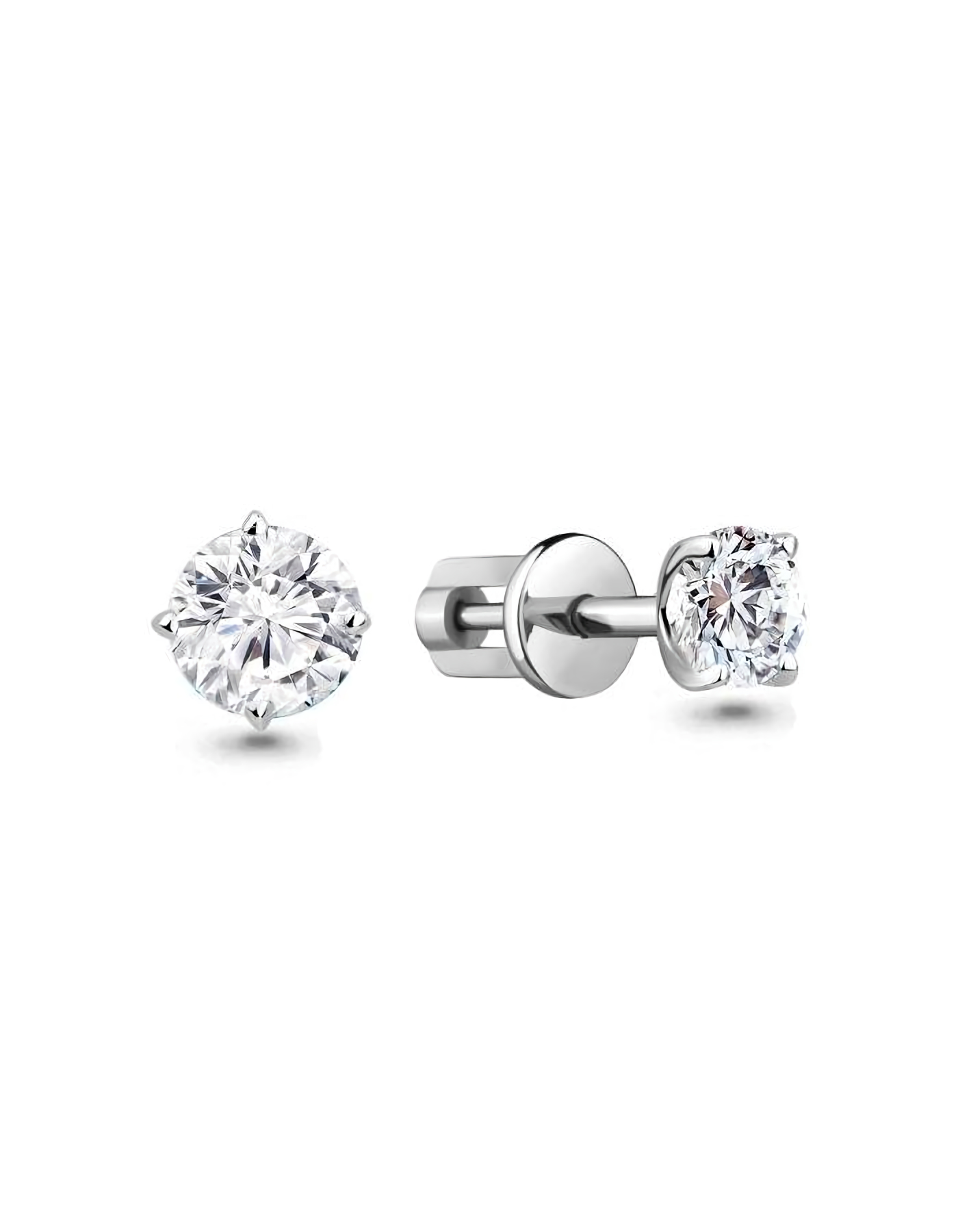 

Серьги пусеты из серебра TEO MAORI 846043.5, фианит, 846043.5