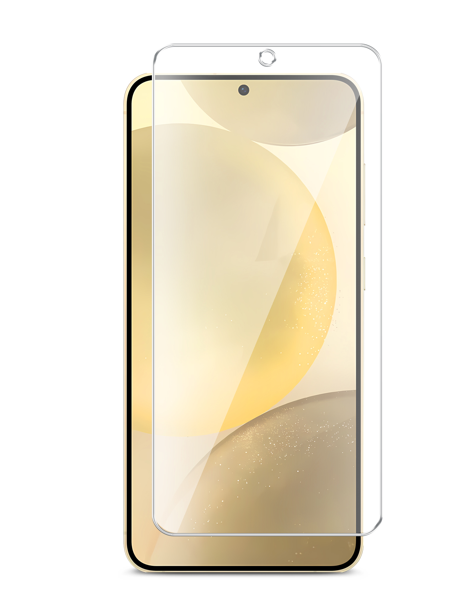 

Защитное стекло для Samsung Galaxy S24+ гибридное прозрачное, Samsung Galaxy S24+