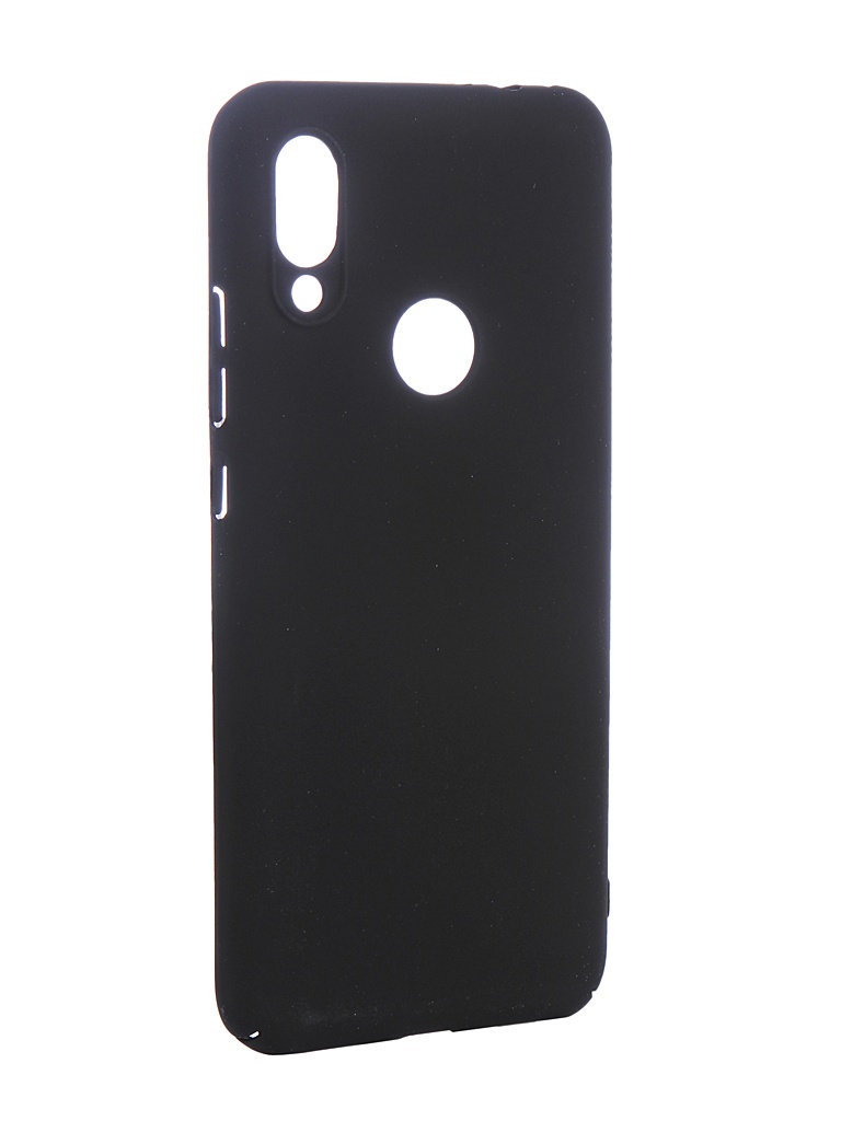 

Накладка пластик Soft Touch DF для Xiaomi Redmi 7 Black, Черный