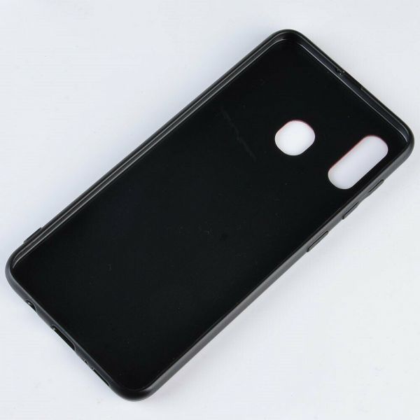 Накладка для Samsung A205/A305 Galaxy A20/A30 (противоударная) Black