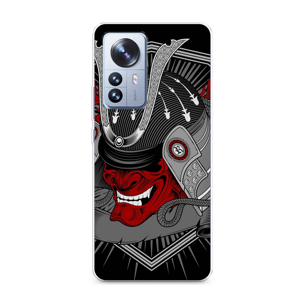 

Чехол на Xiaomi 12 Pro "Красная маска самурая", Белый;красный;черный, 314450-4