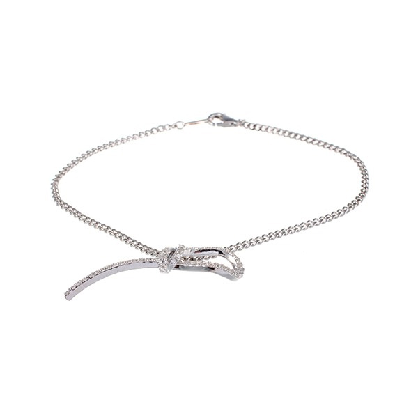 

Браслет из серебра р. 16 Element47 MJ-2969B_001_WG, фианит, MJ-2969B_001_WG