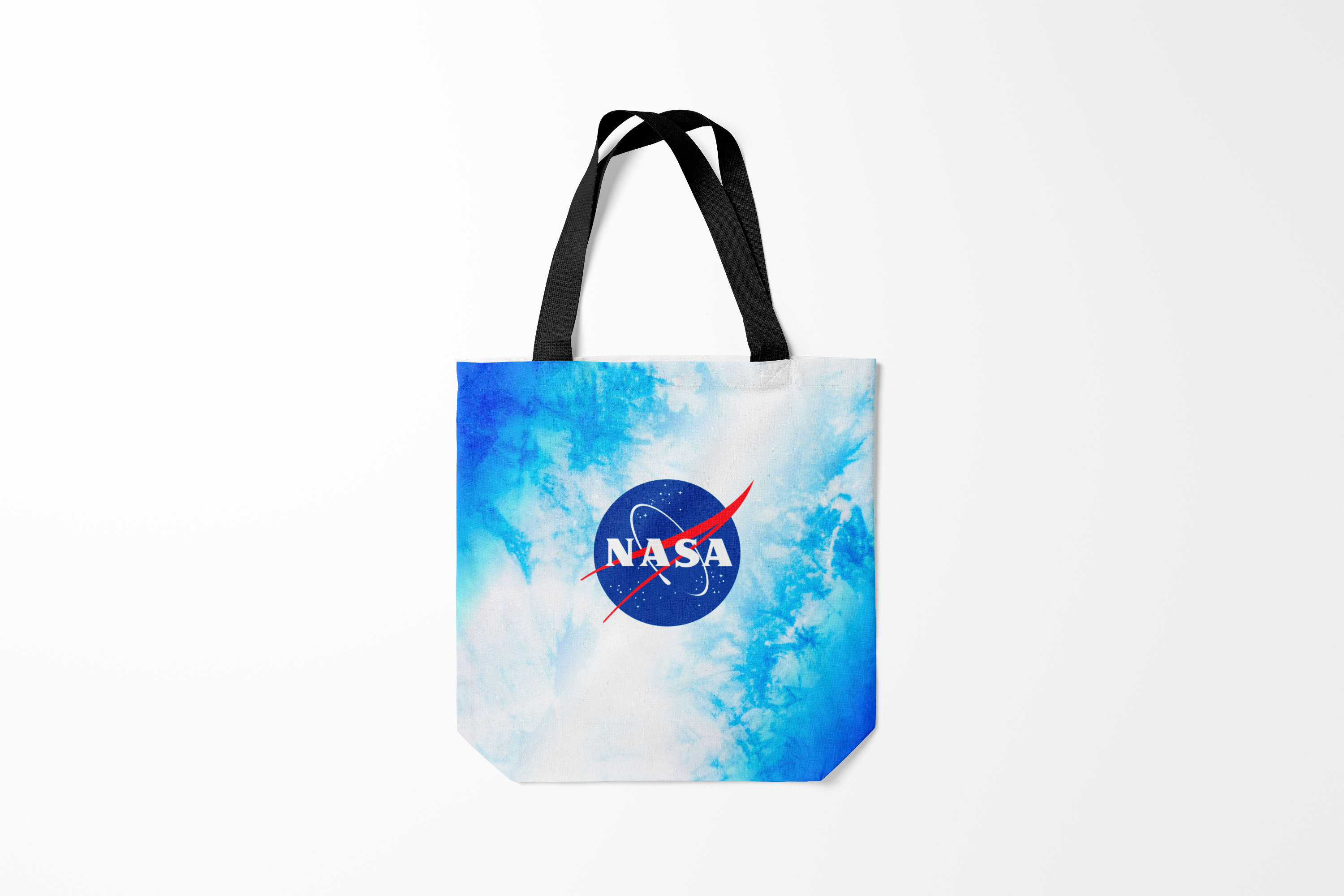 

Сумка шoппер унисекс Burnettie Модные NASA НАСА, голубой, Модные NASA НАСА