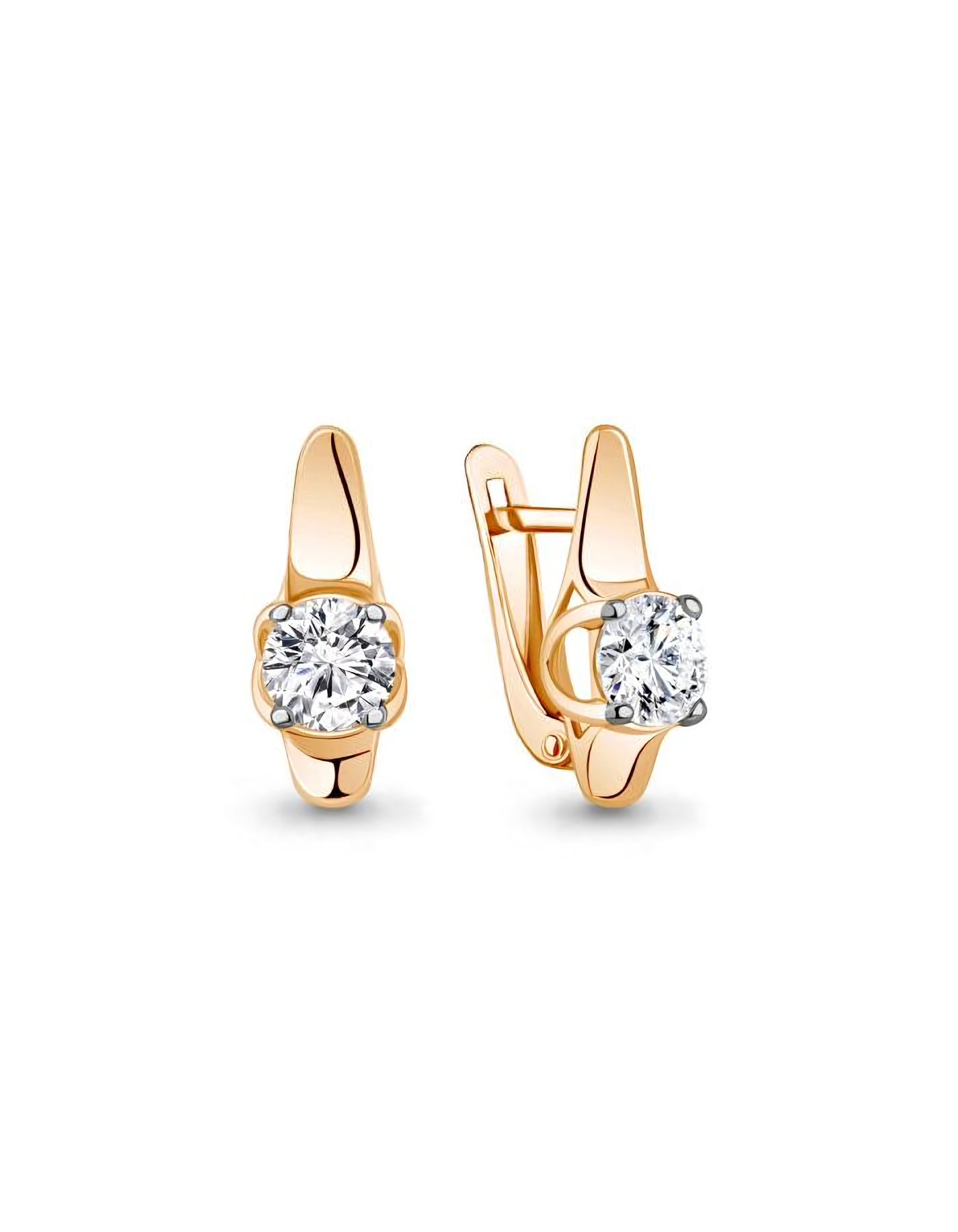 

Серьги из серебра TEO MAORI 8438131А.6, фианит, 8438131А.6