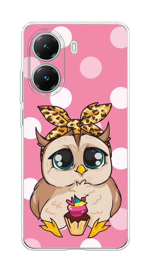 

Чехол на Poco X7 Pro "Милая совушка на розовом", Розовый;бежевый;коричневый, 324050-1