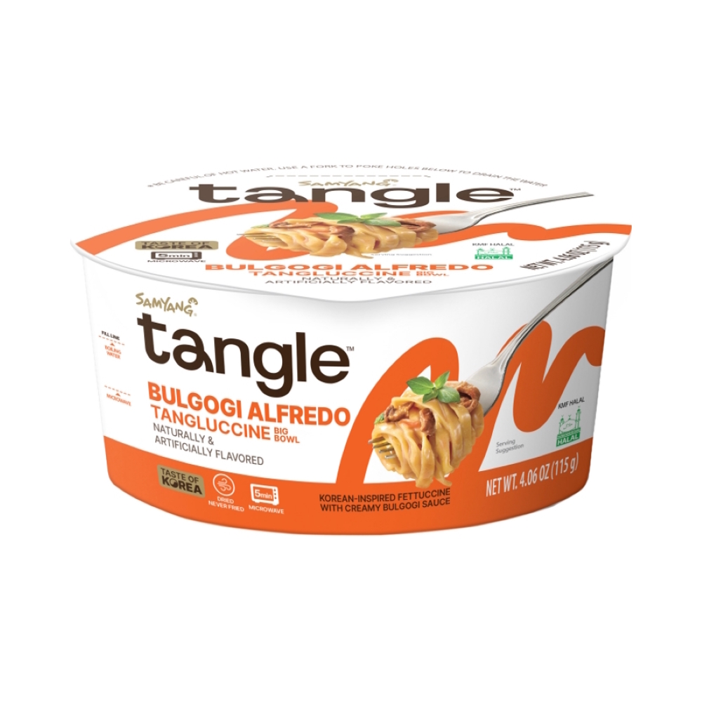 Лапша быстрого приготовления Samyang Tangle Bulgogi Alfredo, 115 г