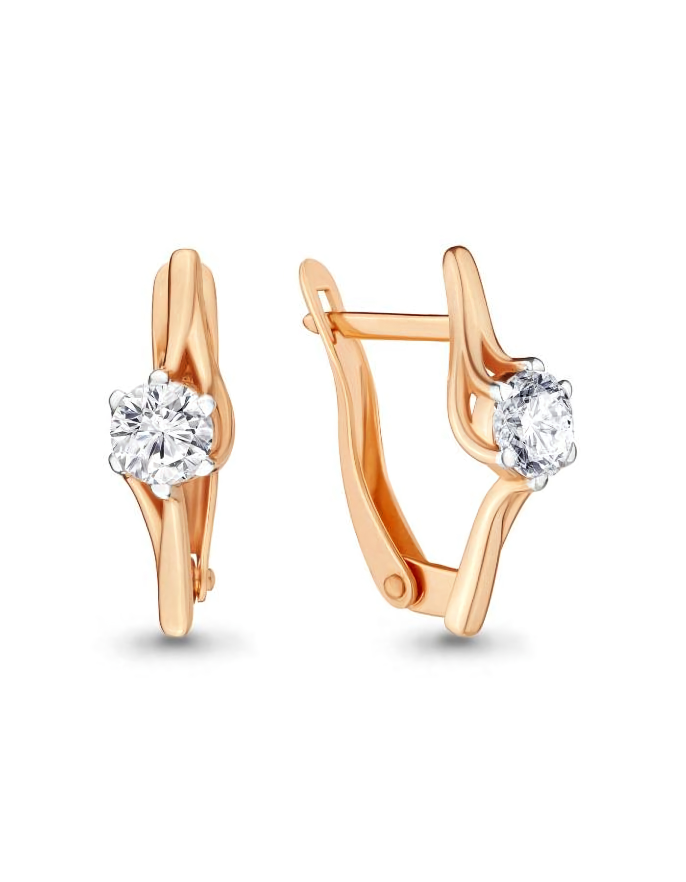 

Серьги из серебра TEO MAORI 8436371.6, фианит, 8436371.6
