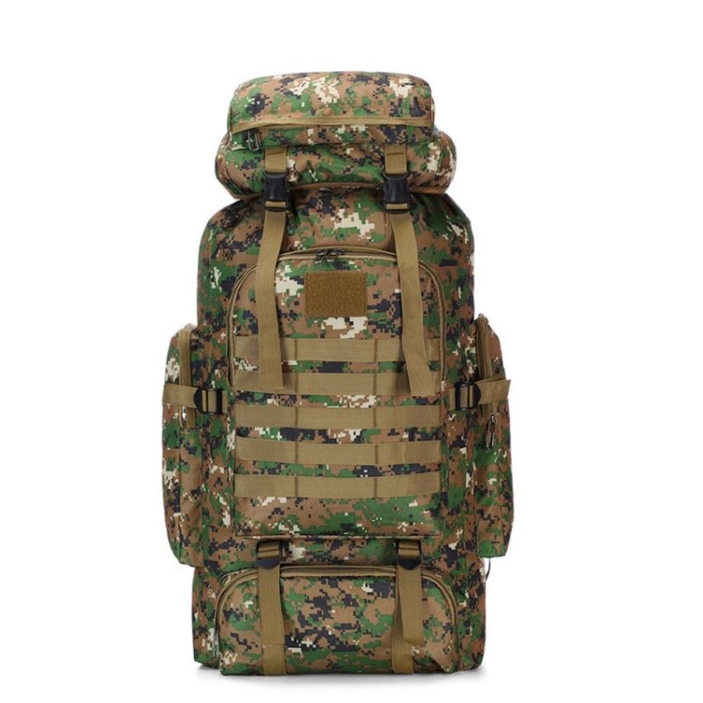 Рюкзак тактический армейский походный, вместимость 80л - Камуфляж