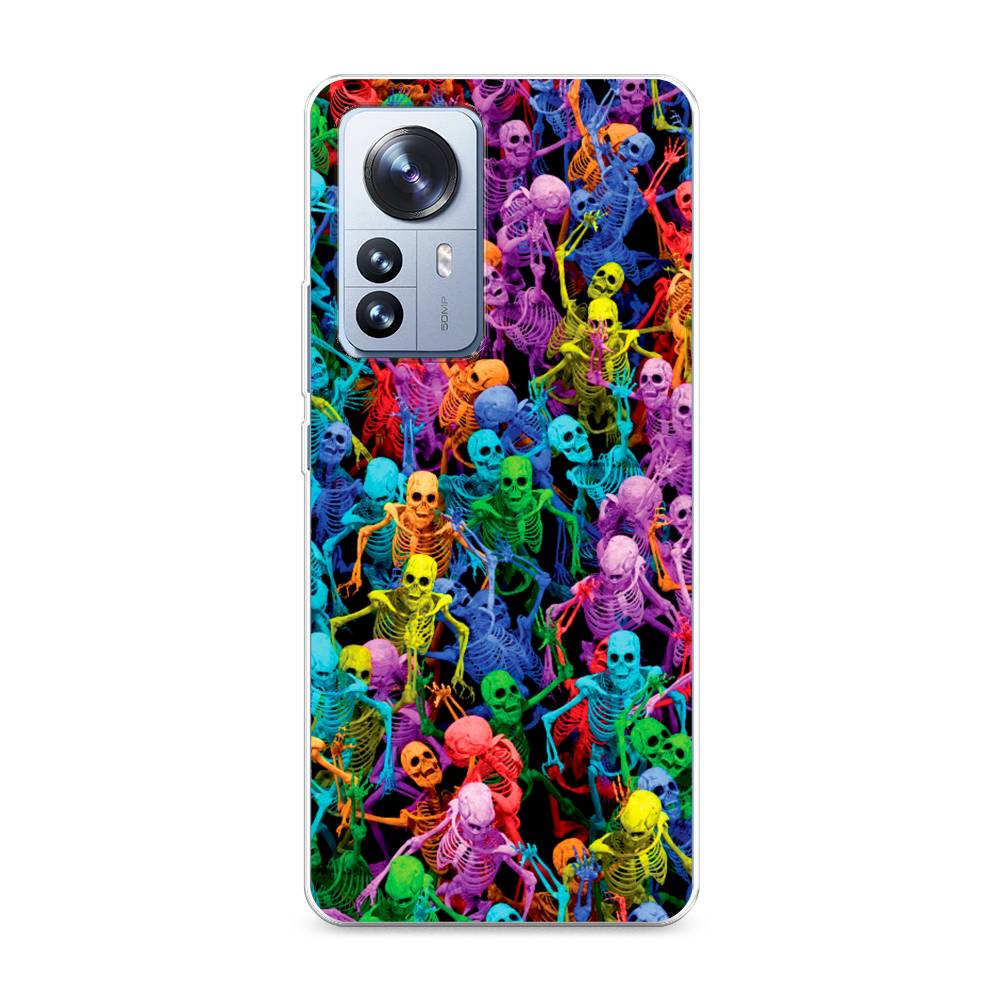 

Чехол на Xiaomi 12 Pro "Вечеринка скелетов", Фиолетовый;желтый;оранжевый, 314450-6