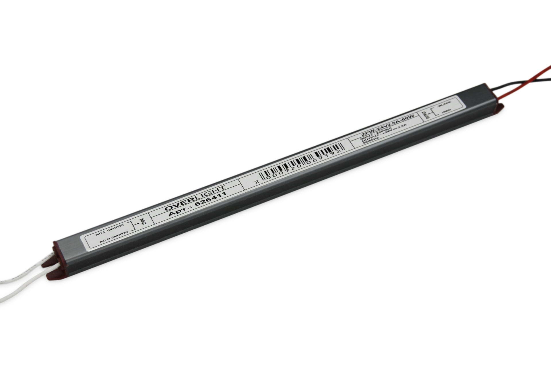 

Блок питания ZFW-60-24 (24V 60W 2.5A IP67), ZFW-60-24 (24V, 60W, 2.5A, IP67)